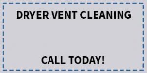 Dryer vent cleaning at A-West Appliance Repair